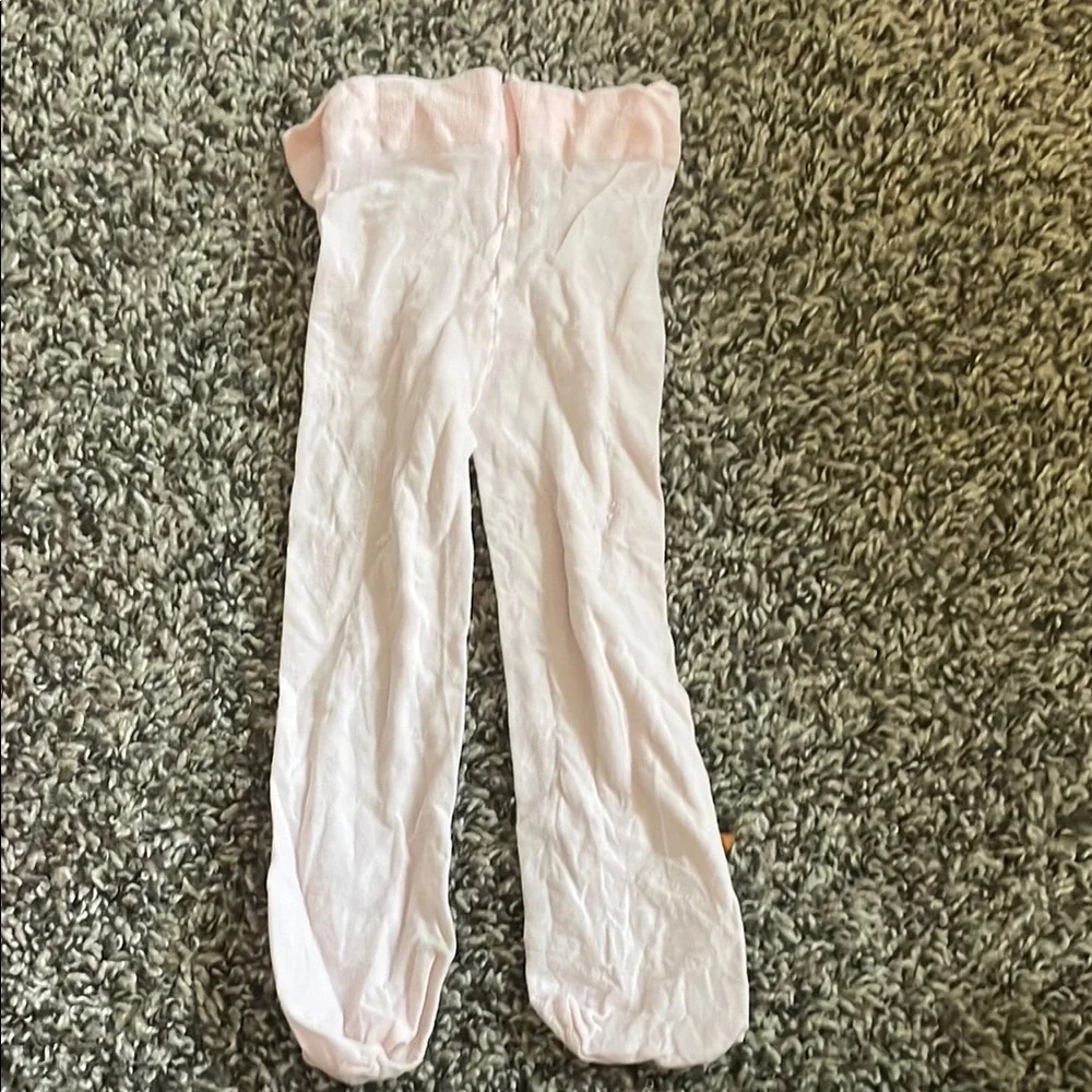 Gymboree Pink Long Sleeve Onesie & Black&Pink Skirt Matching Set